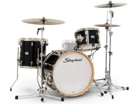 <b>Slingerland STUDIO KING 4-piece Shell Pack - Del Norte Black Lacquer</b> <b>Slingerland STUDIO KING 4-piece Shell Pack - Del Norte Black Lacquer</b>